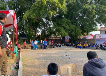 Petanque Cianjur Gelar Turnamen Dibawah Pohon Rindang