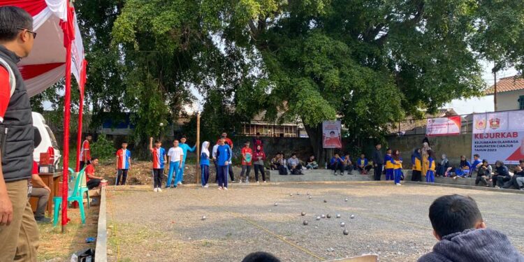 Petanque Cianjur Gelar Turnamen Dibawah Pohon Rindang