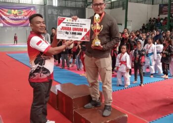 Bangga, Inkanas Cianjur Raih Juara Karate Open dan Festival Turnament Bupati Cianjur Cup Championship 2023