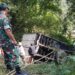 Rem Blong, Truk Fuso Nyemplung Jurang 5 Meter di Pacet