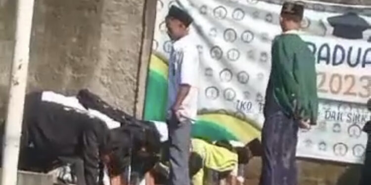 Viral Siswa SMP di Sukaluyu Dapat Perpeloncoan dan Kekerasan Dari Seniornya