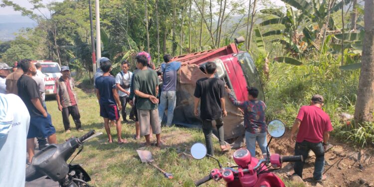 Pasutri di Cikalong Tewas Usai Terlindas Truk