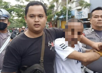 Hendak Mencuri, Maling Handphone Outlet Makanan Cepat Saji di Cianjur Diamankan Warga