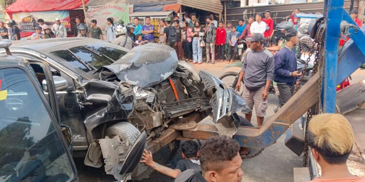 Tabrakan Beruntun di Cianjur Melibatkan 9 Kendaraan, 1 Orang Meninggal di Tempat