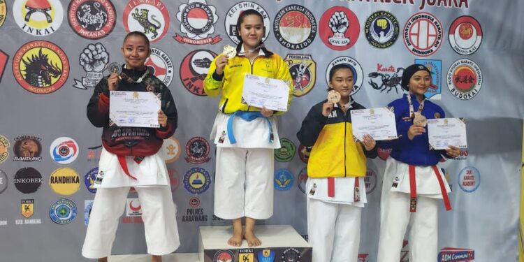 Membanggakan!, 22 Atlet Karate Cianjur Borong Medali Kejurda Karate Sirkuit Forki 3