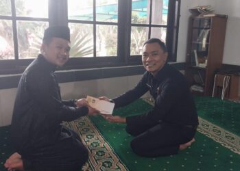 Siswa Sespimen Niki Ramdhany Lakukan Program Santunan ke Sejumlah Ponpes