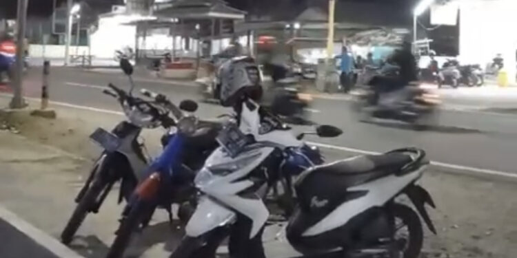 Kapolsek Bojongpicung Benarkan Viral Aksi Geng Motor Bikin Resah di Cipeuyeum Haurwangi
