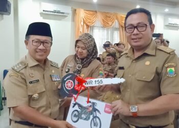 Sebanyak 354 Kades Dibagi Motor, Bupati Cianjur : Untuk Operasional