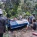 Diduga Rem Blong, Truk Masuk Jurang di Cikalongkulon, Dua Meninggal