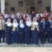 Foto : simbolis penerimaan siswa pertukaran pelajar ke Jepang