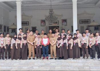 Dua Puluh Siswa Cianjur Ikuti Jambore Pramuka di Brunei Darussalam, Bupati Kasih Misi Khusus