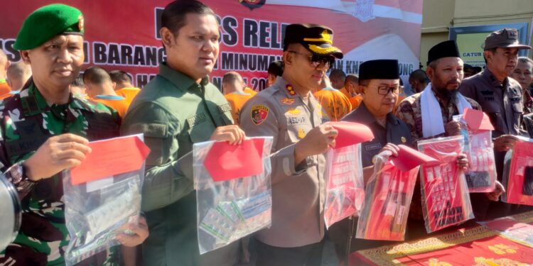Puluhan Pengedar Diciduk Polres Cianjur Dalam Waktu Dua Minggu