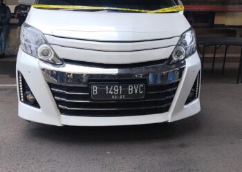 Heboh!, Mobil Terduga Pelaku Pembakaran Kendaraan Timses Caleg DPR RI Ternyata Bodong