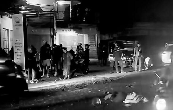 Mobil Vs Motor Adu Banteng di Cilaku, Satu Orang Luka Parah