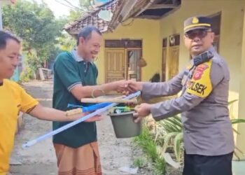 Bhakti Religi Jumsih Polsek Cidaun Jelang HUT Bhayangkara ke-78 Tahun