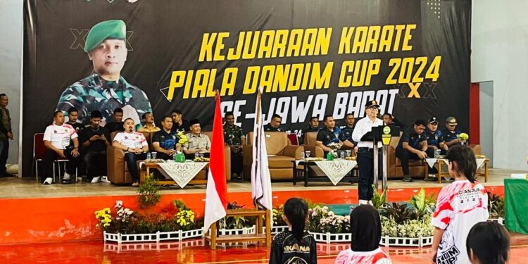 500 Karateka Berlaga pada Kejuaraan Karate Dandim Cup 2024