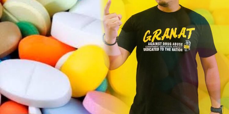 DUKUNG: Ketua DPC Granat Kabupaten Cianjur, Fanpan Nugraha, mendukung upaya masif pemberantasan narkoba yang dilakukan Satnarkoba Polres Cianjur dan BNNK setempat. (Dok. Logikanews)