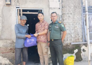 Forkopimcam Cilaku dan Kodim 0608 Tinjau Rumah Penyintas Gempa Bumi yang Sempat Viral