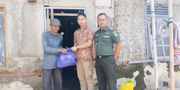 Forkopimcam Cilaku dan Kodim 0608 Tinjau Rumah Penyintas Gempa Bumi yang Sempat Viral