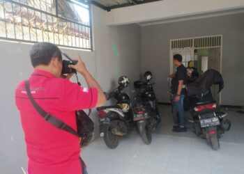 Motor Wartawan Kompas TV Raib Digondol Maling saat Diparkir di Teras Sekretariat IJTI