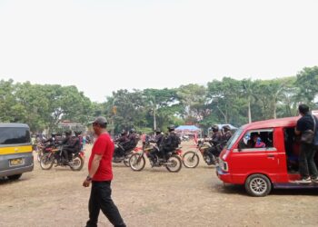 Polres Cianjur Simulasikan Sispamkota Hadapi Pilkada 2024