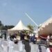 Stand Tenda pada Event Dekranasda Award Roboh Terbawa Angin, Satu Orang Terluka