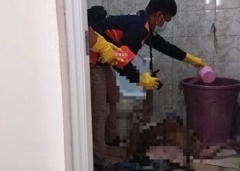 Warga Perumnas Karangtengah Ditemukan Meninggal Dunia dengan Posisi Membungkuk di Toilet