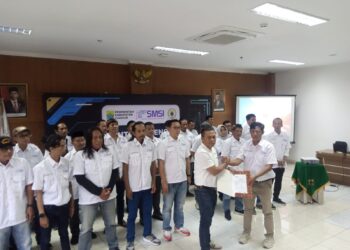 Ketua SMSI Jabar Lantik Pengurus SMSI Kabupaten Cianjur, Bupati Turut Menghadiri