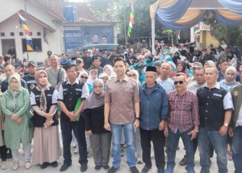 Para Mantan ASN dan Kades di Cianjur Deklarasi Dukung Pasangan Dokter Wahyu dan Ramzi