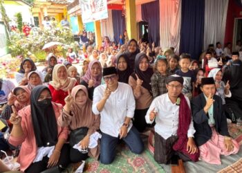 Hari Pertama Kampanye Pulang Kampung, Haji Ibang Sapa Warga Kecamatan Mande