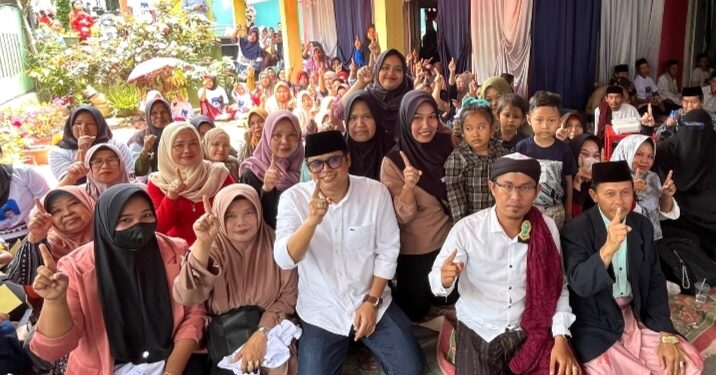 Hari Pertama Kampanye Pulang Kampung, Haji Ibang Sapa Warga Kecamatan Mande