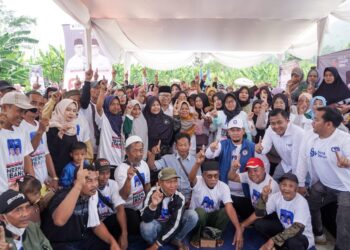 Hari Pertama Kampanye, Cabup Herman Suherman Serap Aspirasi Warga di Perbatasan