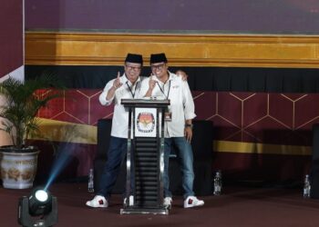 Aljabar Strategic Nilai Paslon Nomor Urut 1 Kuasai Panggung Debat Perdana