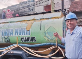 Perumdam Tirta Mukti Cianjur Suplai 2 Juta Liter Air Selama Kemarau