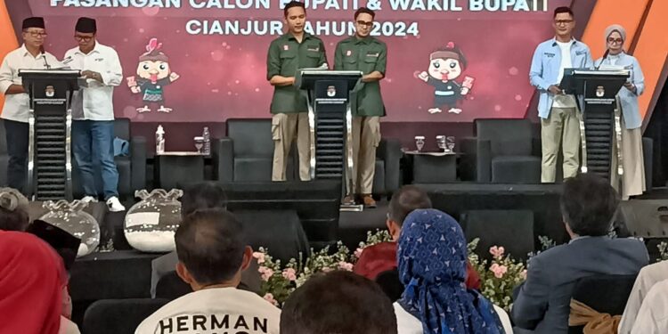 Paslon Nomor 2 dan 3 Kompak ‘Serang’ Paslon Nomor 1 Tentang Tiga Pilar Budaya Khas Cianjur