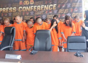 Kurun Dua Bulan, Satnarkoba Polres Cianjur Ungkap 35 Kasus Penyalahgunaan dan Peredaran Narkoba