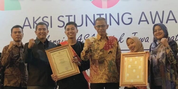 Bapperida Cianjur Apresiasi Pencapaian DPPKB3A yang Dapatkan 2 Penghargaan Aksi Stunting Award Se-jawa Barat 
