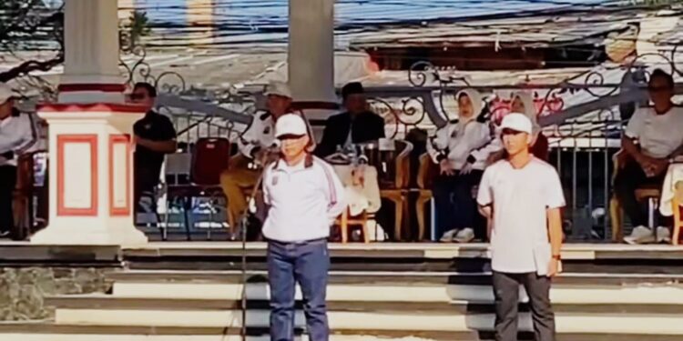 Bapperinda Kabupaten Cianjur Hadiri Upacara Haornas ke 41 