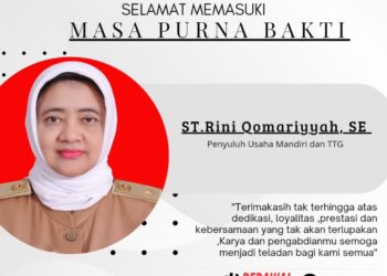 Suasana Haru, DPMD Cianjur Lepas Purna Bakti Ibu Rini Qomariyah
