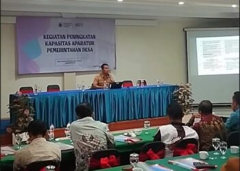 Tingkatkan Tata Kelola Desa, DPMD Cianjur Beri Pelatihan Kepada Aparatur Desa