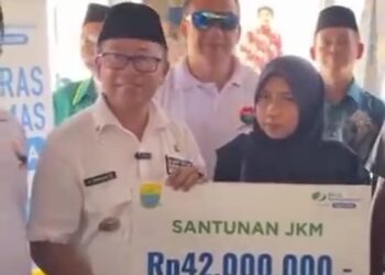 RT dan RW Dapatkan Santunan BPJS Ketenagakerjaan dari Bupati dan DPMD Cianjur