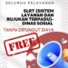 Seluruh Pelayanan SLRT Dinsos Cianjur Gratis!