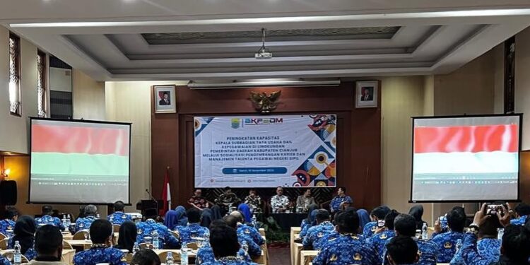 BKPSDM Cianjur Gelar Sosialisasi Pengembangan Karier dan Manajemen Talenta PNS