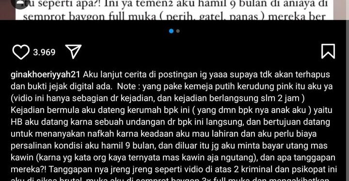 Seorang Perempuan di Cianjur Curhat di IG, Ngaku jadi Korban Dugaan Penganiayaan Istri Politikus Partai Demokrat