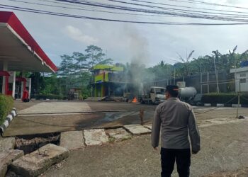 Empat Orang Pegawai SPBU Tanggeung jadi Korban Kebakaran, Satu Orang Alami Luka Bakar Berat