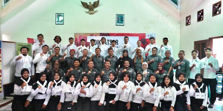 PMI Cianjur Punya Personel Baru, Puluhan Relawan Baru Dinyatakan Lulus Diklat