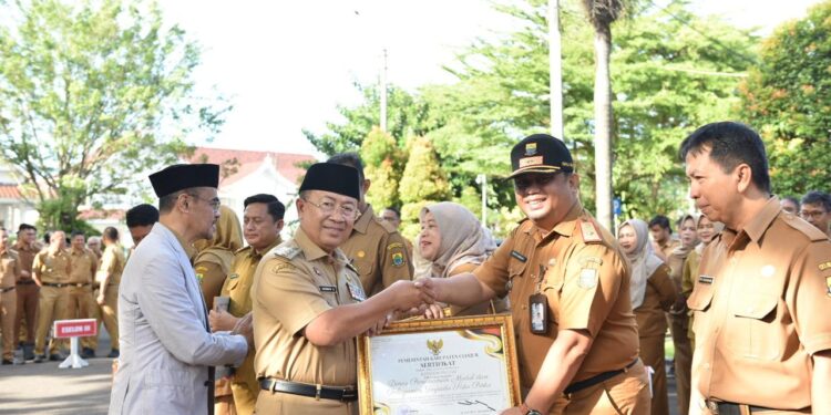 Pemkab Cianjur Apresiasi Kinerja DPMPTSP, Raih Penghargaan Atas Inovasi Siparigel