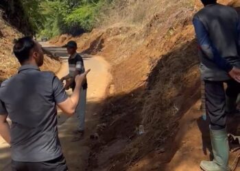 Berpotensi Longsor Susulan, Lokasi Tebing di Desa Sukakarya Belum Ditangani Maksimal