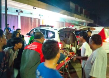 Dua Sepeda Motor ‘Adu Banteng’, Satu Orang Meninggal Dunia, Dua Orang Terluka