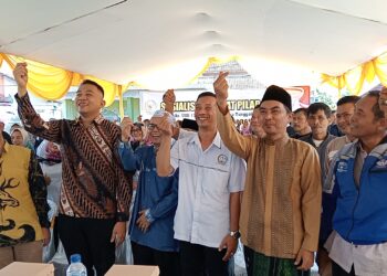 SOSIALISASI, Anggota MPR RI Isfhan Taufik Munggaran menggelar sosialisasi 4 pilar kebangsaan. (Bayu Nurmuslim/Logikanews)